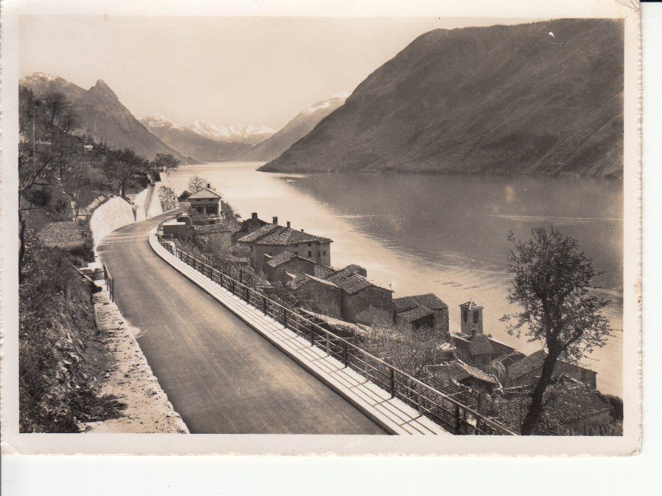 Cartoline postali: Gandria 1954 – Usato da Bürglen TG venduto da StampGraf