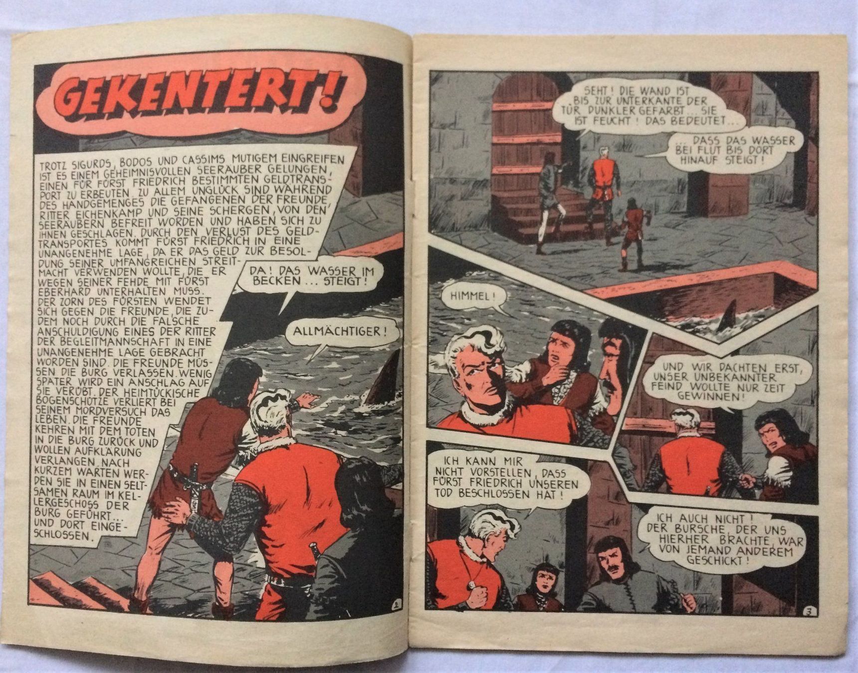 Fumetti: SIGURD - DER RITTERLICHE HELD - Nr.145 – Usato da Schaffhausen venduto da durruti 2