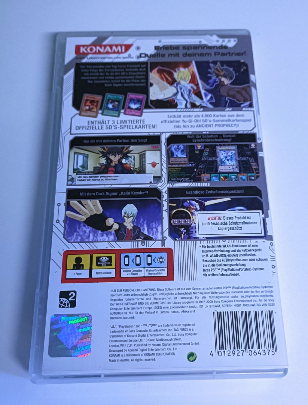 Sony Giochi: Yu-Gi-Oh 5D's TAG FORCE 4 | PSP – Usato da Köniz venduto da Gamecollect 2
