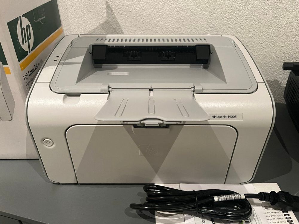 Ungebrauchter HP LaserJet P1005 S/W Laser Drucker (Neu (gemäss ...