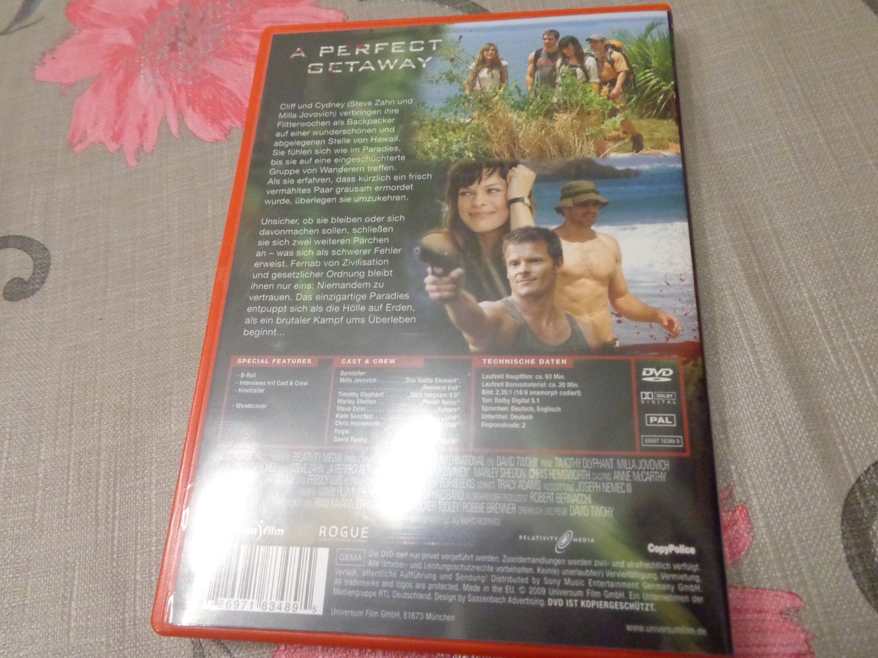 Tutti i DVDs: A perfect Getaway DVD – Usato da Olten venduto da Disc-Verkauf 2