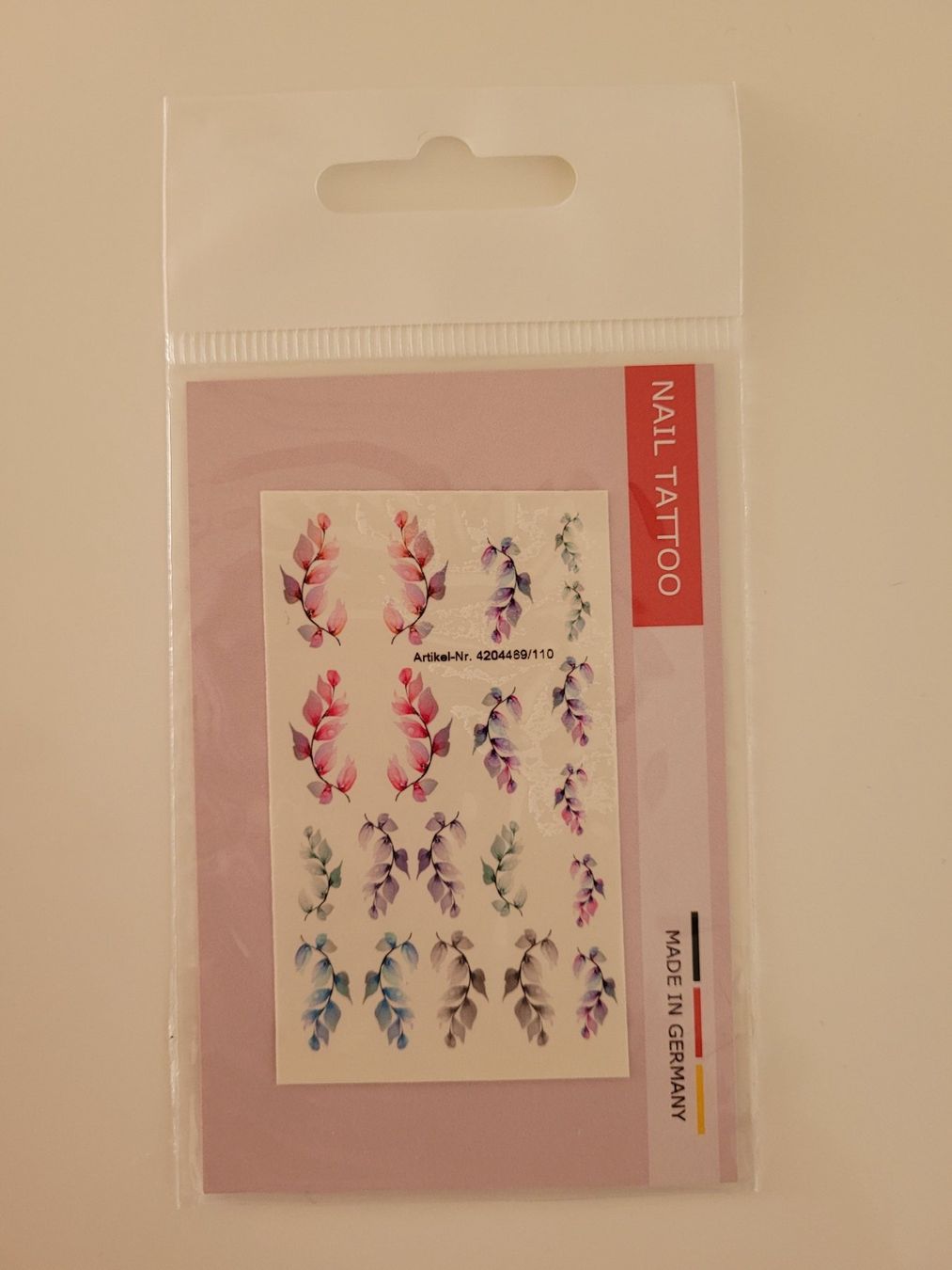 Unghie finte: Nageltattoo Nail Tattoo – Nuovo e nell'imballaggio originale da Wangs venduto da 5andra16