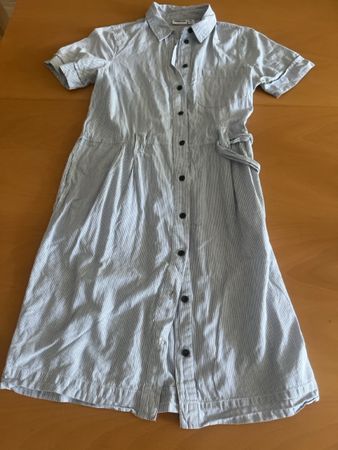 Kleid Noisy May Streifen Blau Grösse XS neuwertig