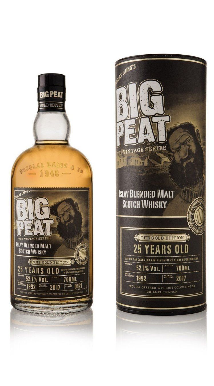 Spirituosen: Big Peat 25 Jahre Gold Edition – Neu und originalverpackt aus Deitingen von Delikatessengold1
