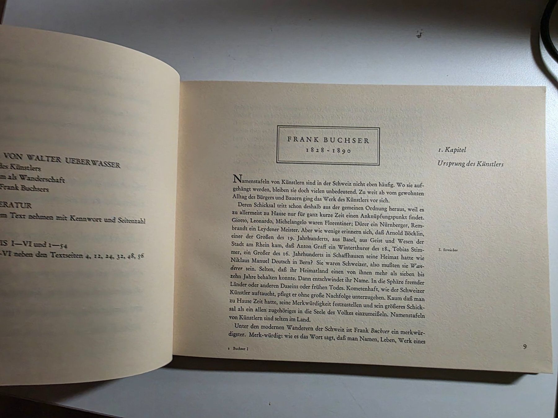 Libri: Frank Buchser - Der Maler - 1940 - Vorwort Cuno Amiet – Usato da Walterswil BE venduto da Lonitti 6