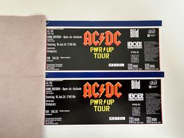 AC/DC TOUR Dresden, Sonntag, 16. Juni 2024 - Originalpreis!