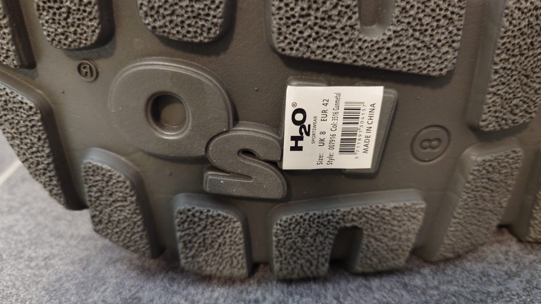 Scarpe da uomo: H2O Trek Flip Flop, Grösse 42 – Nuovo e nell'imballaggio originale da Riehen venduto da markstre11 2