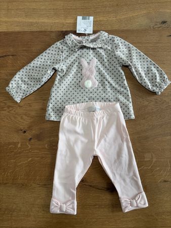Mädchen Pullover mit Leggings Grösse 72/ 9 Mt NEU