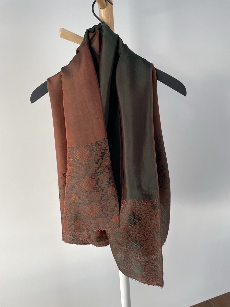Foulards & écharpes: Seidenschal, Herbstfarben – D'occasion à Zollikofen par Prosecco7 1