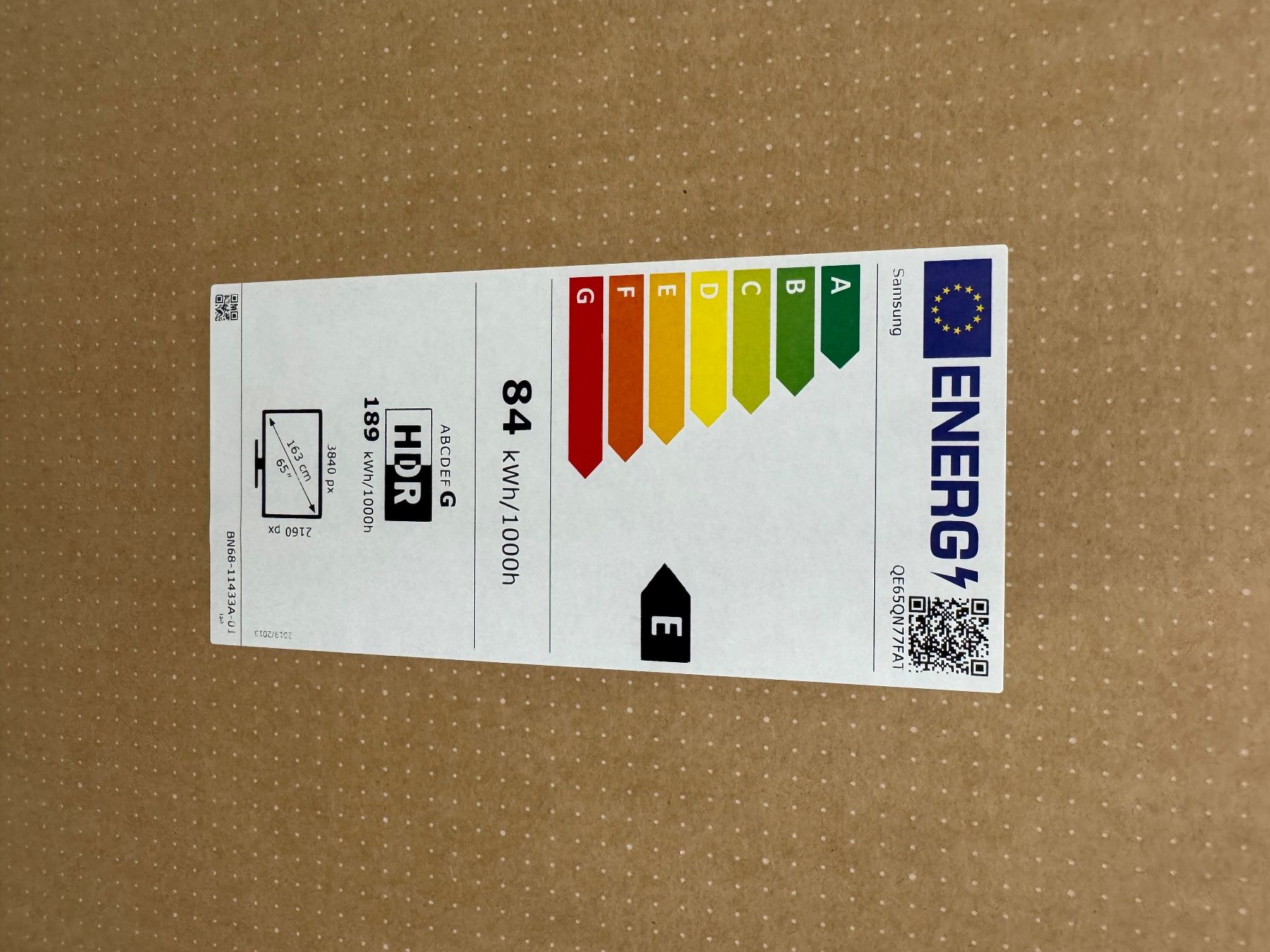Televisori: Samsung QLED 65 Orginal verpackt – Nuovo e nell'imballaggio originale da Pieterlen venduto da diad02 1