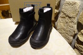 Leder Boots neu Size 25 Schwarz FRIBOO cuir bottes noir 25