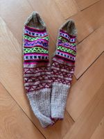 Tibetische Wollsocken in Grösse 38/39