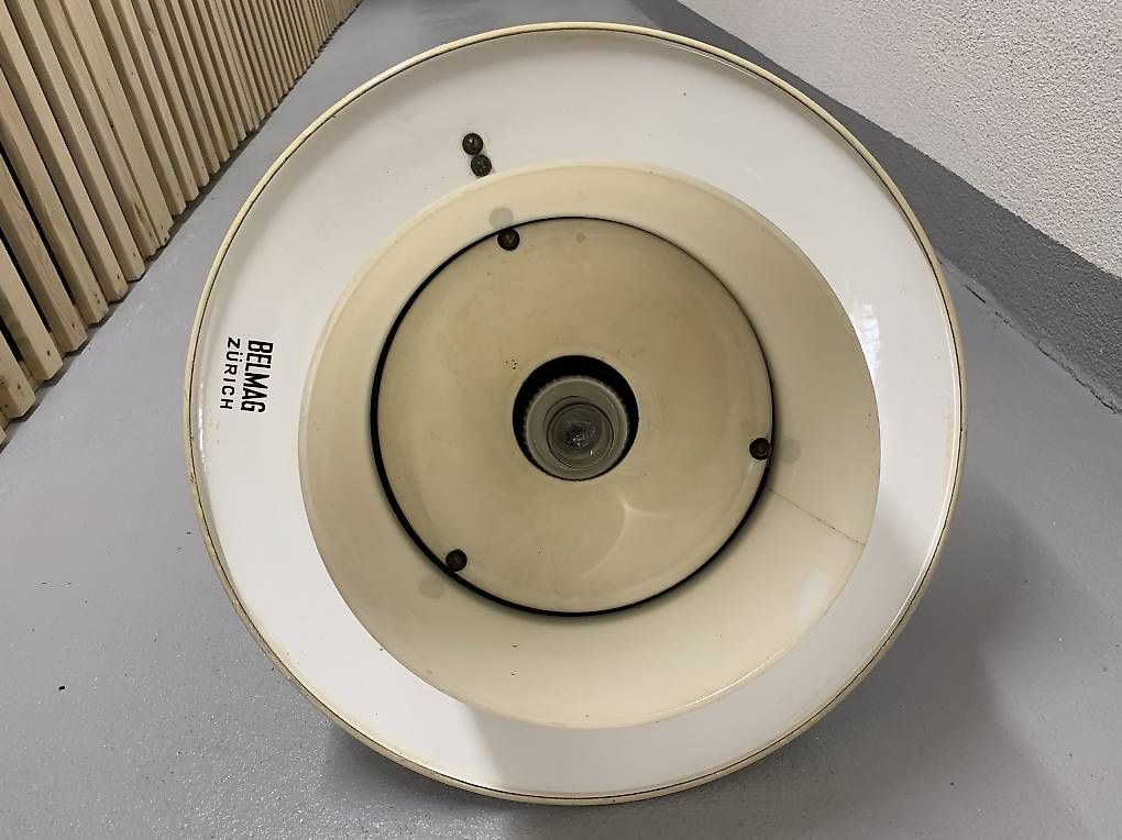 Lampade: Seltene BELMAG Zürich Industrielampe – Usato da Obernau venduto da fab_9wnq 1