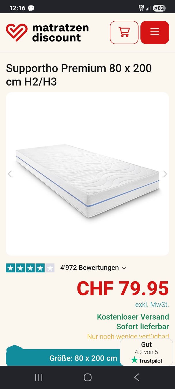 Betten: Bett inkl. neuer Matratzen – Neu (gemäss Beschreibung) aus Bauma von Schrinerlady91 2