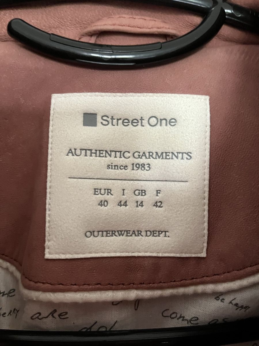 Jacken: Lederjacke Street One Gr. 40,  rosa – Gebraucht aus Winterthur von jamel11 2