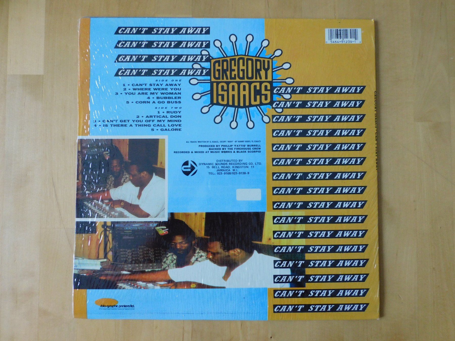Schallplatten: Gregory Isaacs – Can't Stay Away – Gebraucht aus Emmenbrücke von Dickens 1