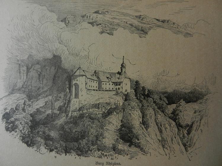 Incisioni: Burg Rhäzüns – Usato da Risch venduto da Rischli15 1