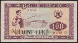 Albanien 100 Leke 1976