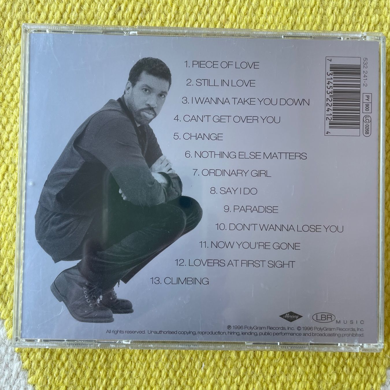 CD: LIONEL RICHIE-LOUDER THAN WORDS – Usato da Rorschacherberg venduto da CD-Roli 1