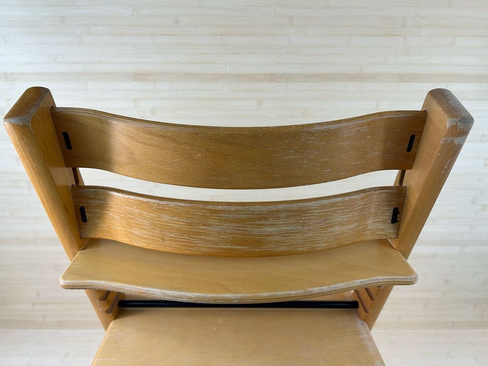 Stokke® Tripp Trapp inkl. Kissen & Holzbügel / Buche 7