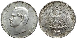 Bayern, 3 Mark 1908 D