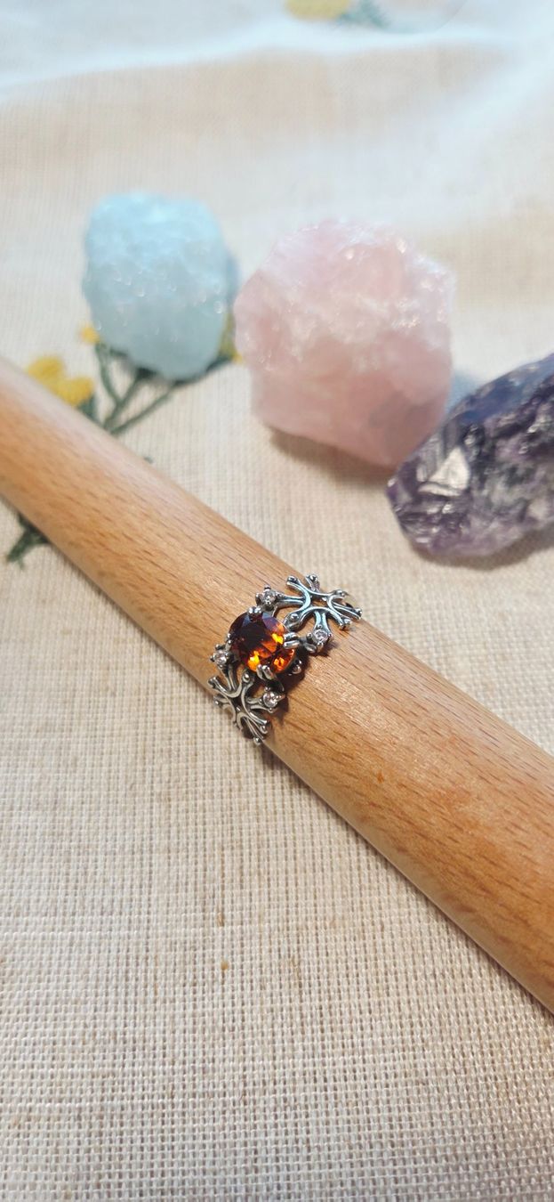 Anelli: NEW - S925 Citrine Ring (Adjustable) – Nuovo (secondo la descrizione) da Zürich venduto da cin_wcf6 2
