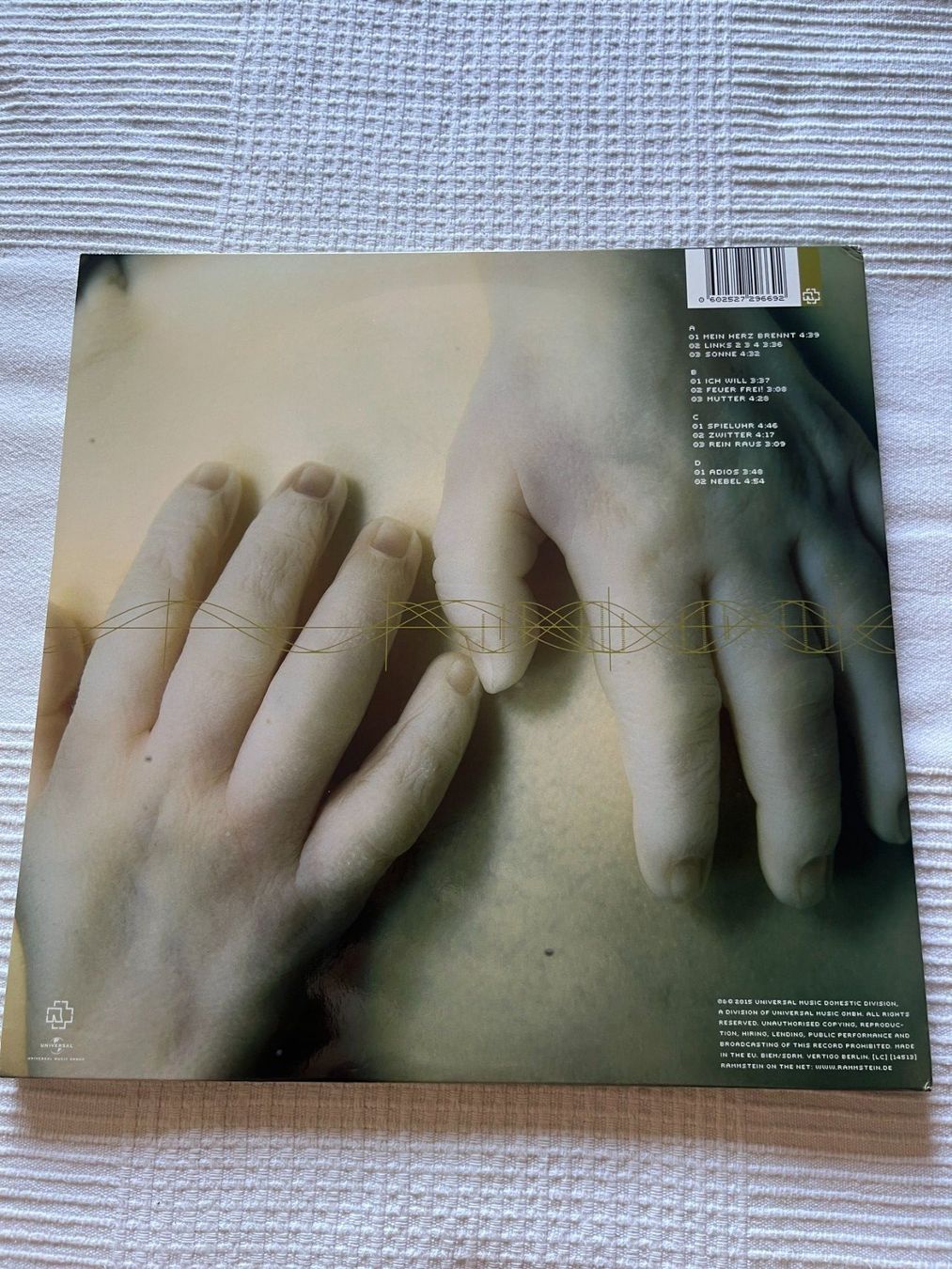 Dischi in vinile: Rammstein - Mutter 2x Vinyl LP – Usato da Effretikon venduto da ChrisLamberger 2