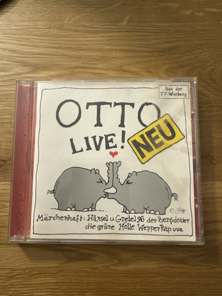CD: Otto Waalkes – Otto Live! CD | Comedy Humor – Usato da Muhen venduto da Kusi_