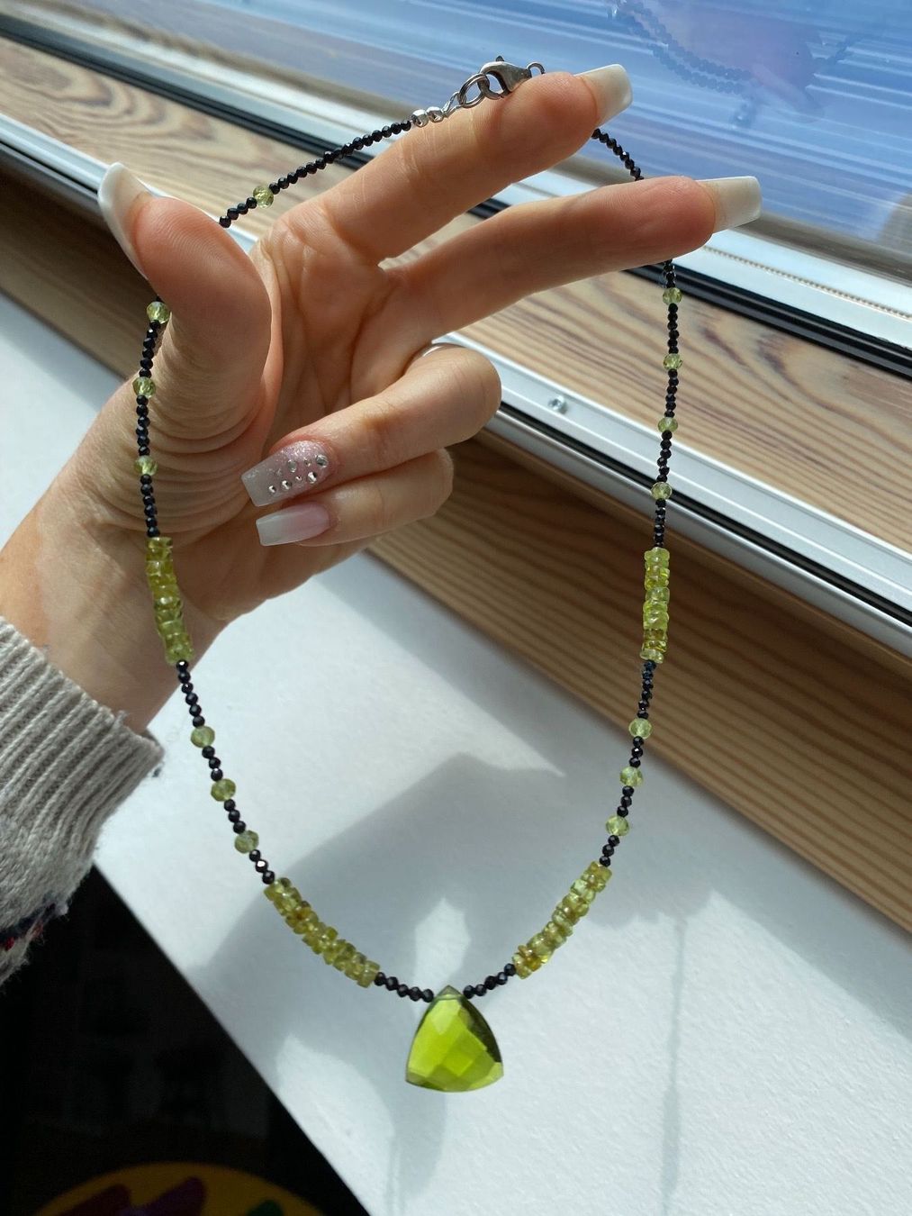 Catenine: Unikat Peridot, Spinell Kette NEU – Nuovo (secondo la descrizione) da Basel venduto da Chili007 7