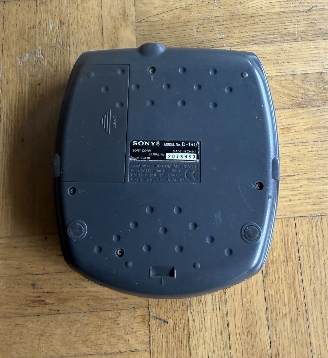 Sony Lettore multimediale portatile: Lettore CD Sony Discman D-190 usato – Usato da S. Pietro venduto da pap_nd2w 2