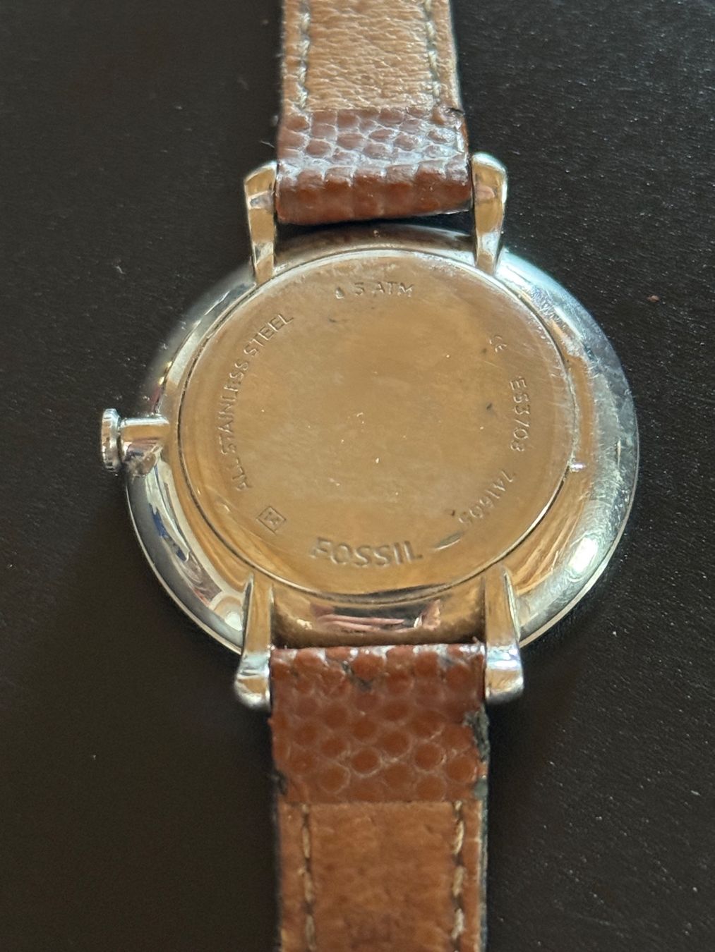 Fossil Uhren: Superbe Fossil Jacqueline 35mm vintage – Gebraucht aus Erde von CBarts 2