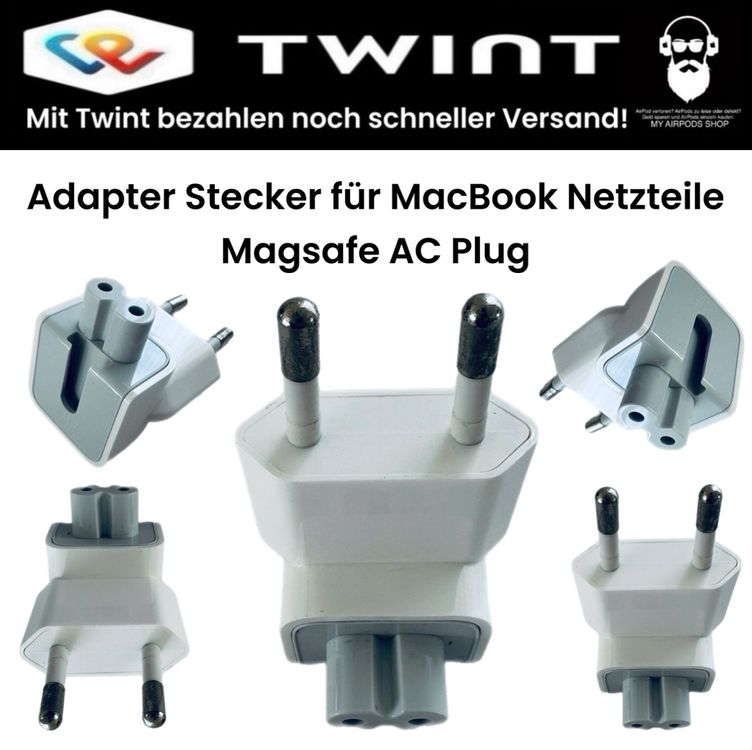 Adapter Stecker für MacBook Pro Netzteil Magsafe AC Plug | Kaufen auf ...