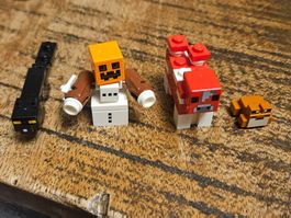 lego lot de minecraft  4 articles