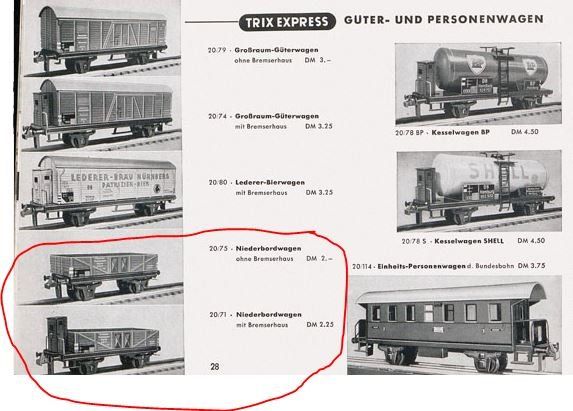 Trix Modelleisenbahnen: Trix Express H0: 2xNiederbordwagen – Gebraucht aus Niederhasli von rail-duerst 6