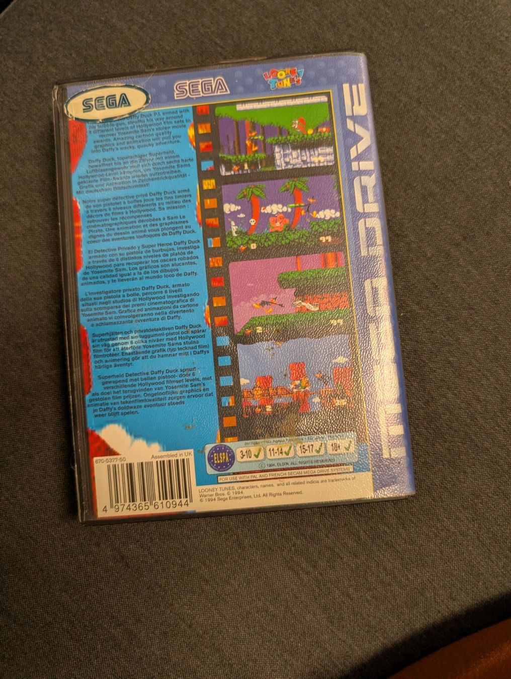Giochi: Daffy duck in Hollywood Sega Mega Drive – Usato da Giubiasco venduto da Ticinerd 1