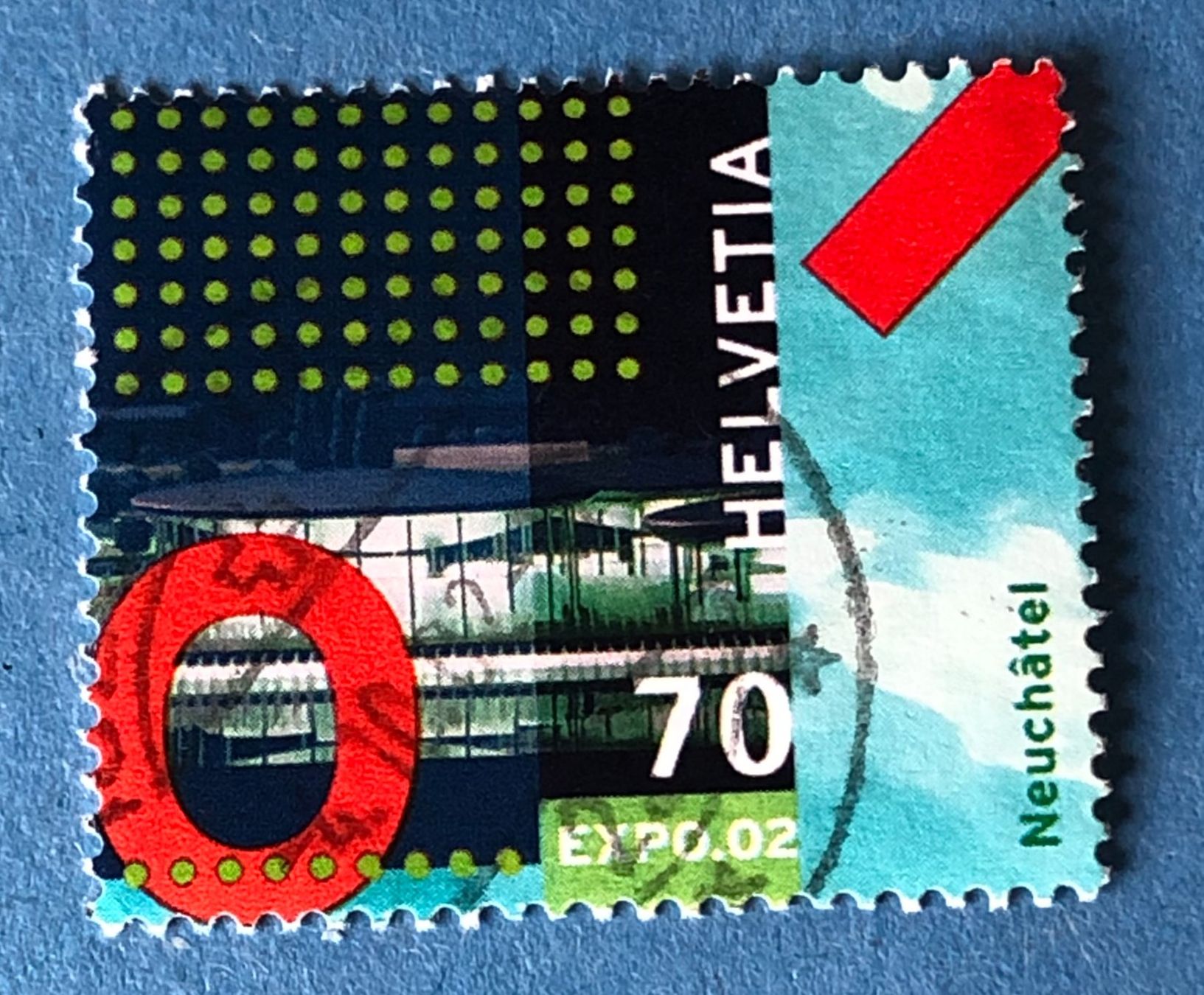 Tutti i francobolli: Nr.1043 GESTEMPELT Arteplage Neuenburg 2002    – Usato da Aarau venduto da Billa007