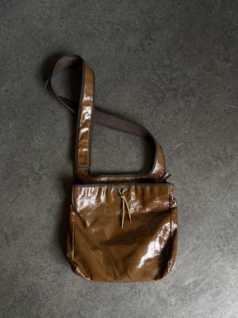 Vintage 90s Miu Miu Umhängetasche Lackleder