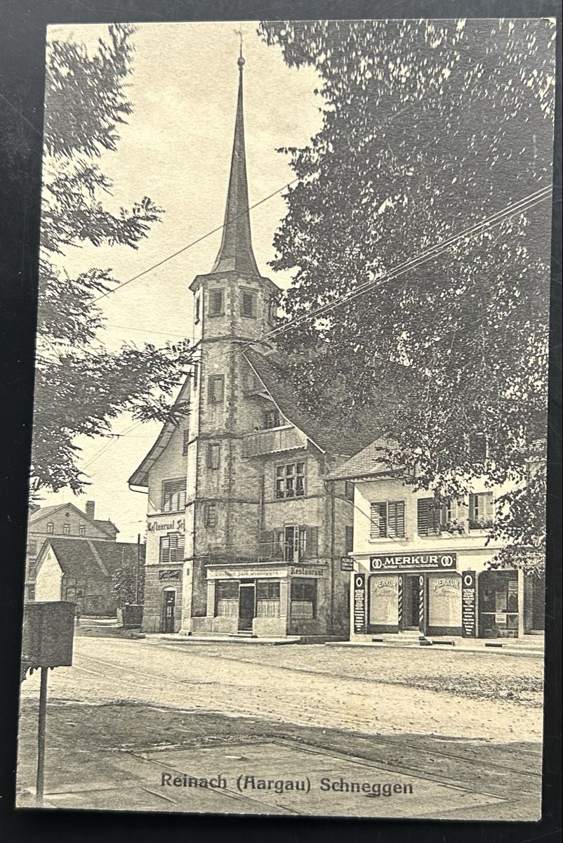 Cartoline postali: Reinach AG Schneggen – Usato da Horw venduto da Tellbub