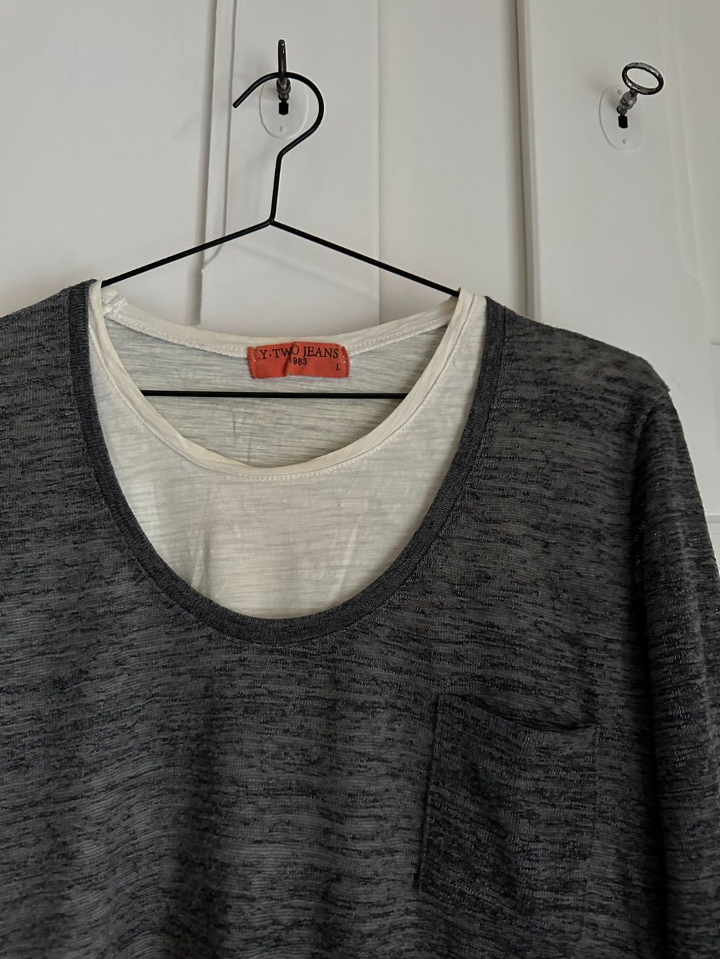 Maglioni & Felpe: Y.TWO - Pullover grau L – Usato da Zürich venduto da Diazaio 1