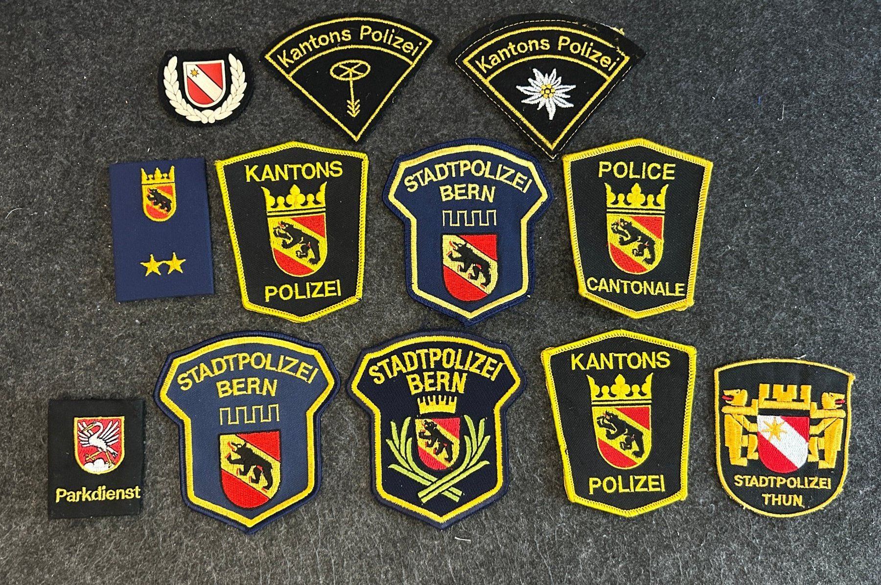 Plaquettes & Badges: Konvolut Polizeiabzeichen Kanton Bern – D'occasion à Berikon par DGC-1995