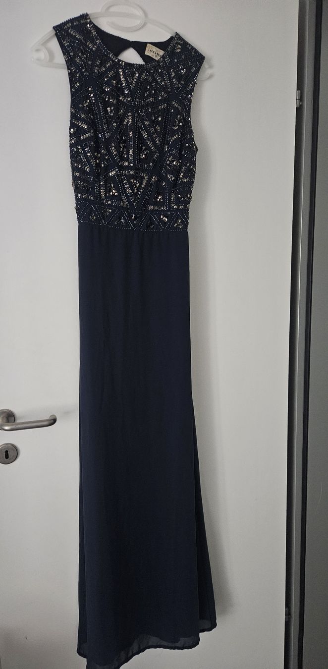 Vestiti: Kleid dunkelblau Pailletten Grösse S – Usato da Sempach venduto da Bebla10 2