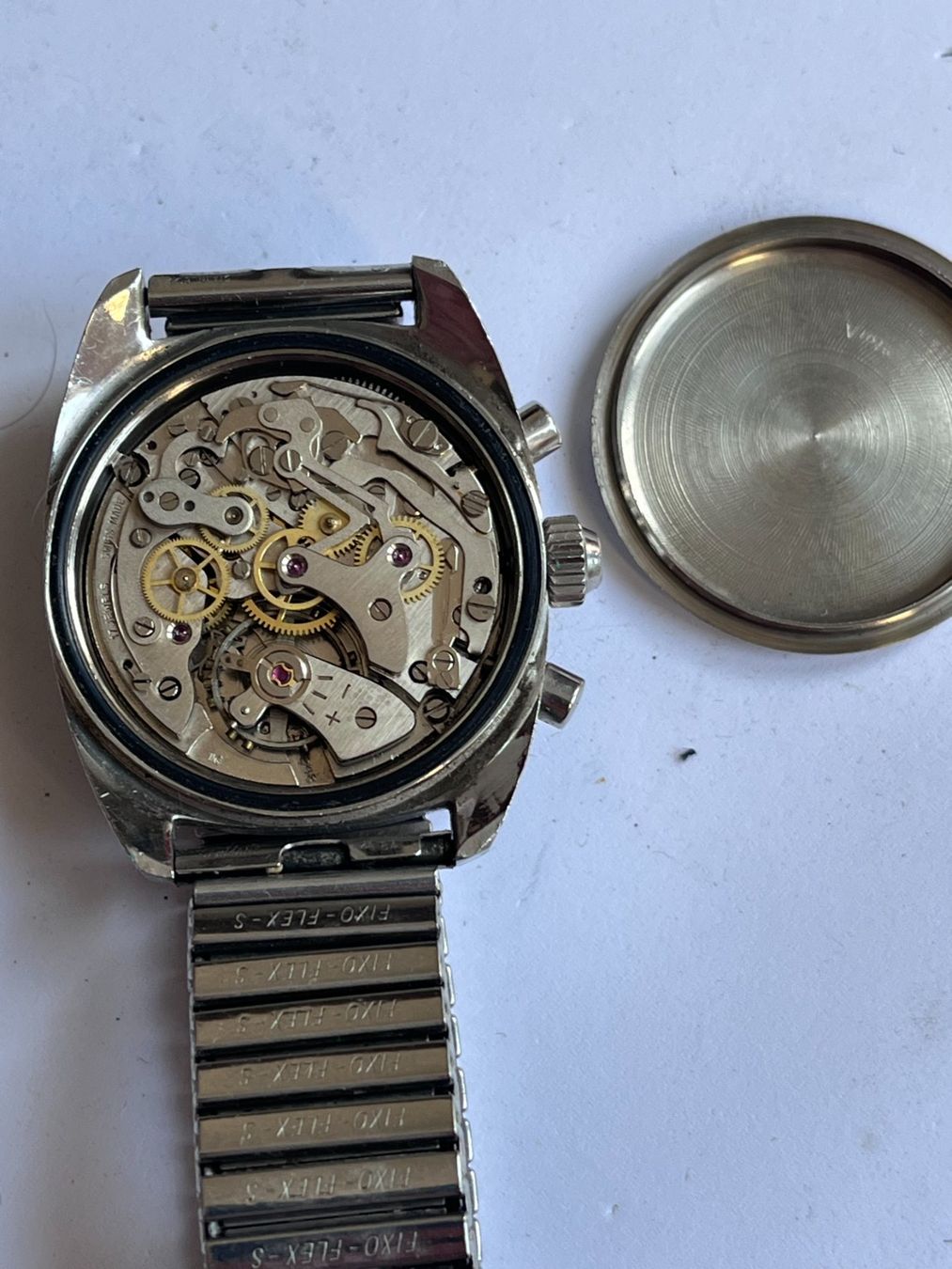 Orologi: Datzward Chronograph – Difettoso da Worblaufen venduto da chronyves 3