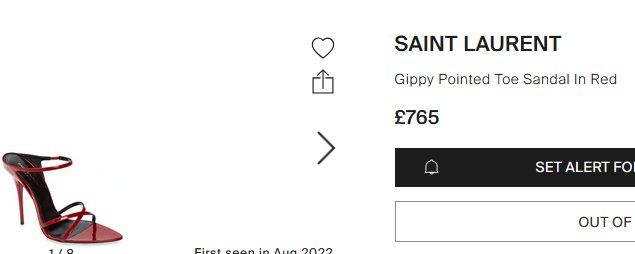 Saint Laurent Damenschuhe: Saint Laurent Sandalen / sandales .38 – Gebraucht aus Collonges von arashee 1