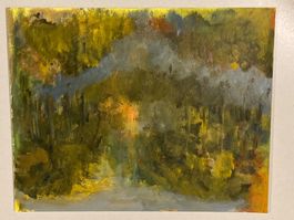 Magy Seiler Acrylgemälde Landschaft nicht signiet