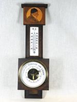 Barometer Wetterstation mit Motiv Albert Anker