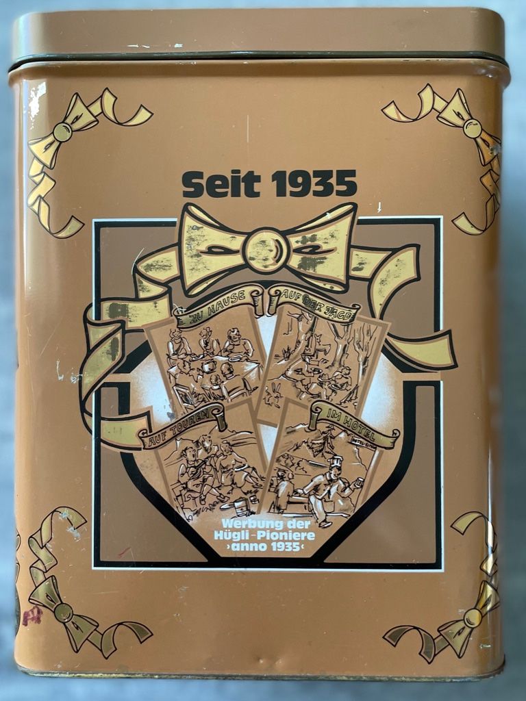AluBox Barattoli: Blechdose von Hügli - Vintage – Usato da Zürich venduto da Alot16 2
