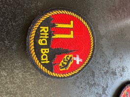 Sticker 11. Rttg Bat rund neu