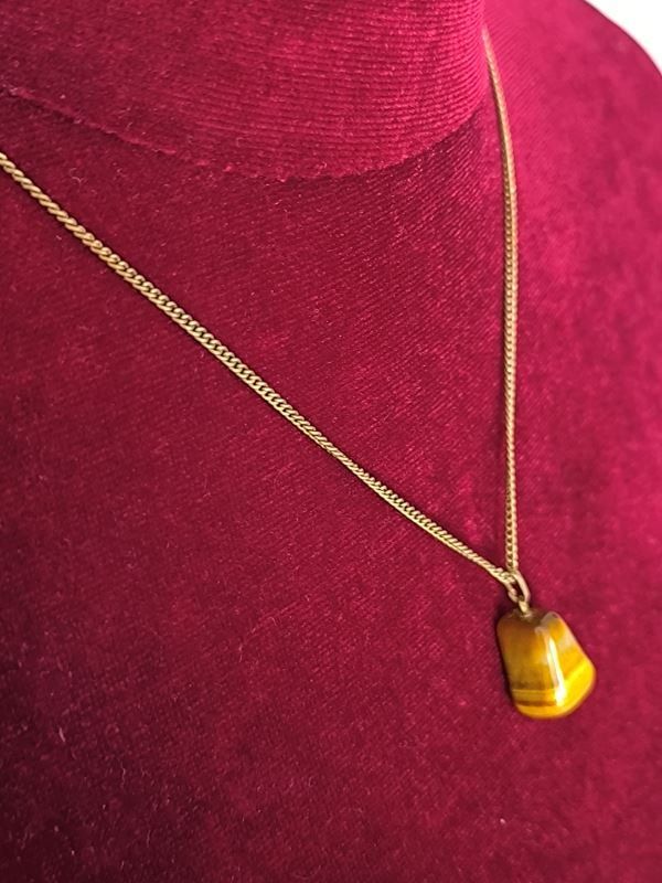 Catenine: Kette Anhänger Tigerauge – Usato da Rüti ZH venduto da Restwert_Rueti_ZH 4