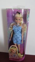 Barbie Puppe mit blauem Kleid,   Neu & OVP
