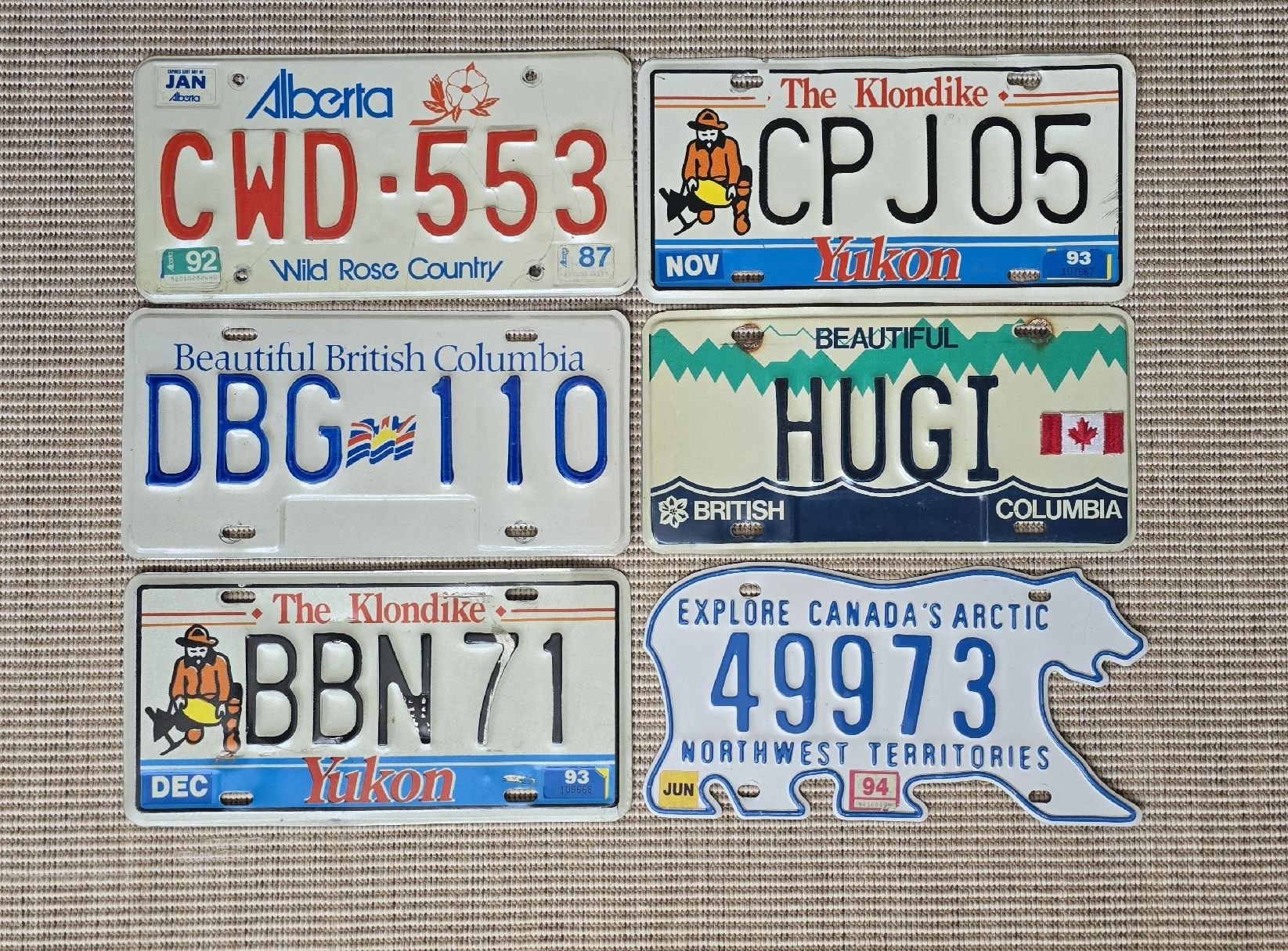 Insegne: USA + Canada Schilder Original – Usato da Däniken SO venduto da 65Roger 1
